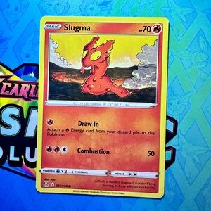 slugma (021/196) - common — pokémon: lost origin